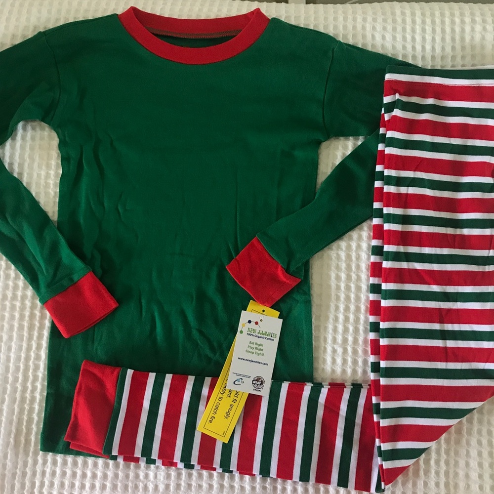 NEW JAMMIES ORGANIC PAJAMAS NWT